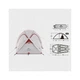 Намет Naturehike Hiby NH19ZP005 40D Grey/Red (6927595742891) - зображення 2