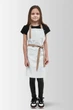 Фартук детский Latte Junior 7-12 лет Vsetex Бело-бежевый - изображение 2