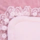 Конверт-ковдра для новонароджених Baby Veres Velour lace Dusty rose 80х80 см 125.06.05 - зображення 5