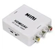 Конвертер HDMI2AV адаптер HDMI->тюльпани, AV, HDMI2RCA перетворювач, адаптер (537254854) Білий - зображення 5
