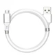 Data-кабель E-Cable Magnetic Absorption Micro-USB 1 м White - зображення 2