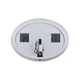 Зеркало Qtap Virgo 780х580 с LED-подсветкой QT18783502W - изображение 4