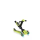 Дитячий самокат з сидінням та ручкою Globber GO UP Deluxe Lights зелений (646-106) - изображение 4
