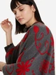 Пончо Desigual 19WAIA02-2054 U Серое с принтом (8434486864535) - изображение 5