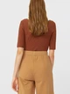 Топ женский Stradivarius XAZ283805VEJD L Коричневый (DD8000005234754) - изображение 2