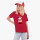 Детская футболка для девочек Лайк Единорог (Likee Unicorn) (25186-1037-4) 134-140 см Хлопок Красный - изображение 2