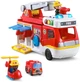 Ігровий набір VTech Helping Heroes Fire Station Пожежна рятувальна машина трансформер (80-529801) - зображення 1