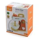 Игрушечный миксер Viga Toys деревянный 24х20х13 см красный белый (700868) - изображение 2