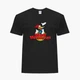 Футболка чоловіча Вуді Вудпекер (Woody Woodpecker) (9223-2870-5) XXL Чорна - зображення 2