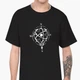 Футболка чоловіча Компас Роза вітрів (Rose of Wind) (9223-2040-5) XXL Чорна - зображення 1