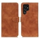 Чохол-книжка з застібкою KHAZNEH Retro Wallet для Samsung Galaxy S22 Ultra - Brown - зображення 2