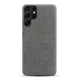 Захисний чохол KSQ Cloth Style для Samsung Galaxy S22 Ultra - Grey - зображення 3