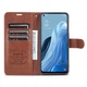 Чохол AZNS Wallet Case для OPPO Reno 7 5G - Brown - зображення 6