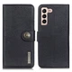 Чохол-книжка із застібкою KHAZNEH Wallet Cover для Samsung Galaxy S22 - Black - зображення 2