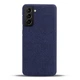 Защитный чехол KSQ Cloth Style для Samsung Galaxy S22 - Blue - изображение 3