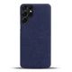 Защитный чехол KSQ Cloth Style для Samsung Galaxy S22 Ultra - Blue - изображение 3