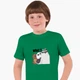 Дитяча футболка Вся правда про ведмедів (We Bare Bears) (25186-2902) 146-152 см Бавовна Зелений - зображення 1