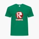 Детская футболка для мальчиков Роблокс (Roblox) (25186-1708-41) 146-152 см Хлопок Зеленый - изображение 4