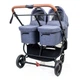 Універсальна коляска для двійні 2 в 1 Valco Baby Snap DUO Trend Denim - зображення 2