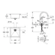 Набір Grohe Мийка Кухонна K700 31578Sd0 + Змішувач Eurosmart 33202002 - зображення 2
