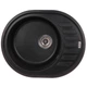 Мойка кухонная ZERIX ZS-6250R-03 Черная (ZX4548) - изображение 1