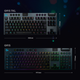 Клавіатура бездротова Logitech G915 Gaming TKL Tenkeyless LIGHTSPEED Wireless RGB Mechanical CARBON (920-009536) - зображення 6