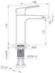 Смеситель-кран для биде IMPRESE Grafiky ZMK061901070 - изображение 2