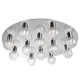 Люстра потолочная для спальни прованс молекула с подсветкой BL-659C/12 G9+LED H Brille L118-005 - изображение 1
