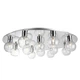 Люстра потолочная для спальни прованс молекула с подсветкой BL-659C/12 G9+LED H Brille L118-005 - изображение 2