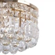 Люстра потолочная торт с подсветкой большая BCL-613C/3*E14+4*3 LED Brille 22-514 - изображение 2