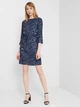 Платье H&M XS темно синий 518465811 - изображение 3