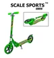 Дитячий двоколісний самокат Scale Sports City 460 (USA) Зелений - зображення 1