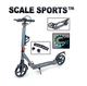 Дитячий самокат Scale Sports SS-20 LED Сірий (світлі колеса) - зображення 13