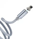 USB Cable Hoco U40A Magnetic Absorption Lightning Grey 1.2m - зображення 4