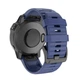 Ремінець для Garmin Fenix 6/ 8-47 мм/ 7 Pro/ 7/ 5 Plus/ 5/ Forerunner 970/ 965/ 955/ 945/ Tactix 8 - 47 мм/ Epix Pro 2 - 47 мм/ Instinct/ Marq 2/ Quatix - Navy Blue QuickFit Silicone 010-70002-16 - зображення 3