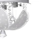 Люстра потолочная торт с подсветкой большая BCL-649S/3 E14+LED RGB (разноцветный) Brille 22-761 - изображение 2