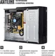 Компьютер Artline Business B27 v34 (B27v34) Intel Core i3-10100 / RAM 8ГБ / SSD 240ГБ / Intel UHD Graphics 630 / Mini ITX - изображение 4