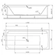 Ванна акрилова AM.PM Inspire 2.0 170х75 (W52A-170-075W-A) - зображення 9