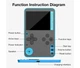 Ретро ігрова приставка Data frog Arcade Emulators Mini 500 in 1 Blue [61139] - зображення 5