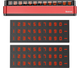 Автомобильная парковочная табличка Baseus Parking Number Plate (ACNUM-B09) Red [60309] - изображение 3