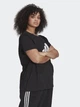 Футболка женская Adidas W Inc Bl T GS1378 1X Черная (4064055447452) - изображение 3