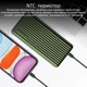 УМБ Promate Titan-30C 30000 mAh, 18W USB-C PD, 18W USB-A QC3.0, 12W USB-А Midnight Green (titan-30.midnightgreen) - изображение 7