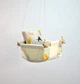 Детская качеля Infancy «Котики» молочная основа от 7 месяцев до 5 лет - изображение 8