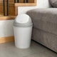 Ведро для мусора MBM HOME с крышкой BIN-10 9 л Пластиковое Серое (BIN-10 9L GRAY) - изображение 5