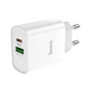 Сетевое зарядное устройство Hoco C80A USB/ Type-C QC PD белое - изображение 5