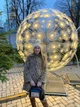 Шапка жіноча тепла з помпоном бежева (One Size) - изображение 6