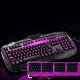 Проводная игровая клавиатура и оптическая мышь комплект KeyBoard V100 Черная геймерская для компьютера с LED подсветкой интерфейс USB (47494) - изображение 4