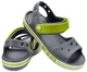 Сандалии Crocs Kids Bayaband Sandal c9 26 16см Серый салатовый - изображение 6