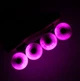 LED колеса Flying Eagle Lazerwheels 80 мм 88А Purple - зображення 1