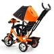 Велосипед дитячий Триколісний Best Trike 6588 з фарою, Помаранчевий - зображення 2